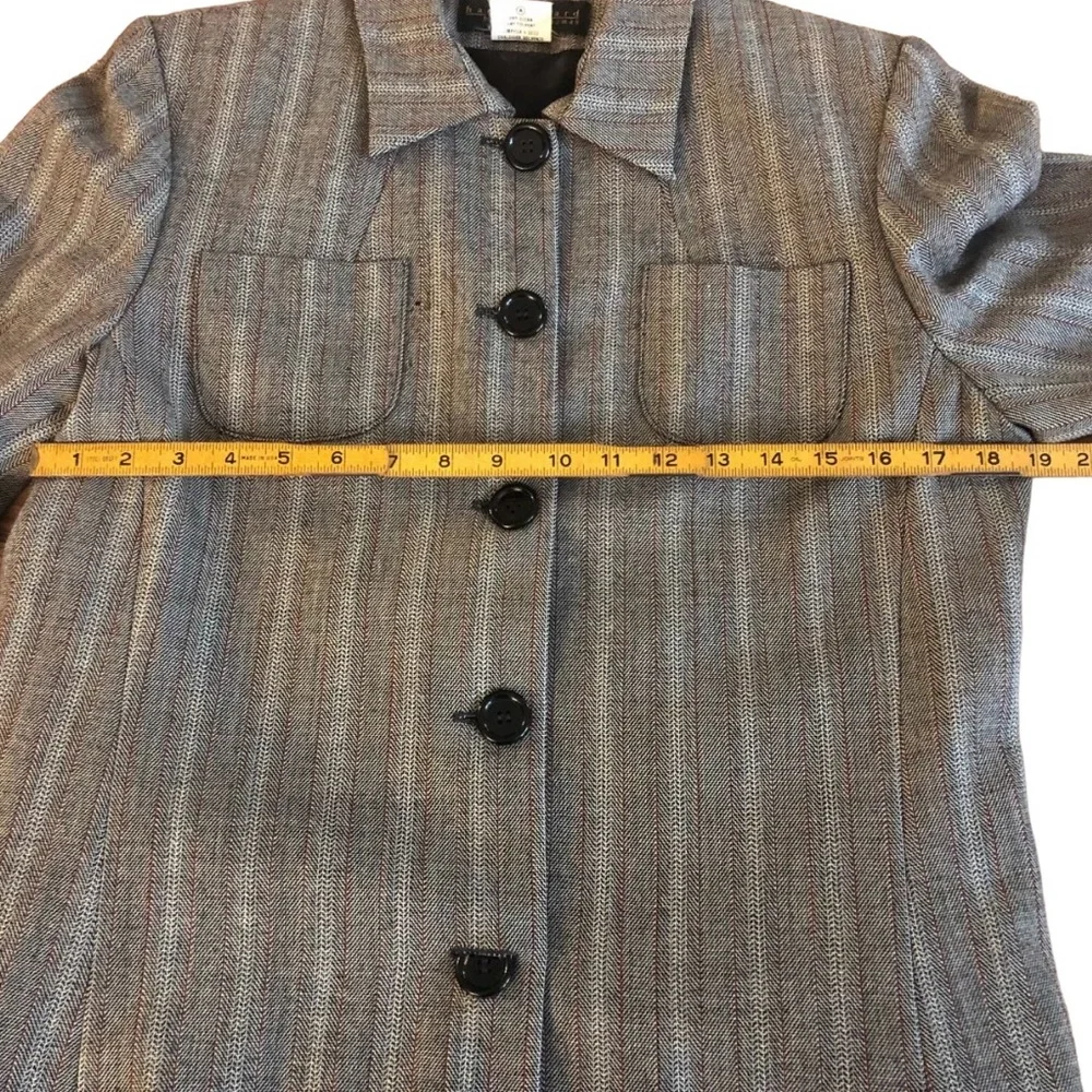 Vintage 1980’s Harve Benard Lightweight Wool Blazer/Jacket, Loose Fitting, 12, L